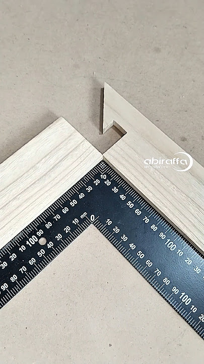 satisfying corner joint 279250730 #woodworking #jointing #asmr