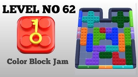 Color Block Jam Level 62 Solution 🎮
