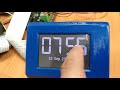 MKS DLP alter - solving the problem with a non-removable screensaver (clock)