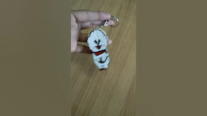 BTS keychain //#shorts #youtubeshorts #art #diy #bts #bt21 #trending #btsdiy #btsarmy