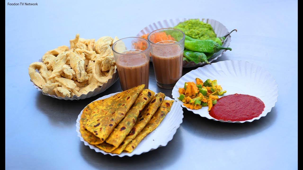 Street Food Breakfast In Ahmedabad, Gujarat, India Amazing Cooking Skills Nikunj Vasoya
