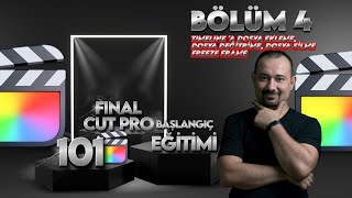 FINAL CUT PRO 101 I BAŞLANGIÇ DERSLERİ - BÖLÜM 4: DOSYA & MEDYA İŞLEMLERİ #fcpx #finalcutpro