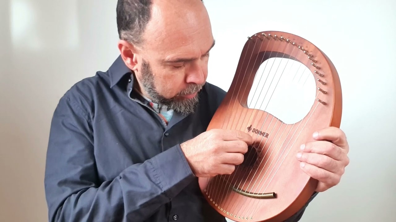 Arpa lira 16 cuerdas. Musica Celta