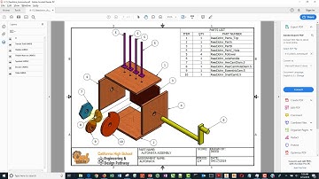Automata Exploded Assembly Drawing