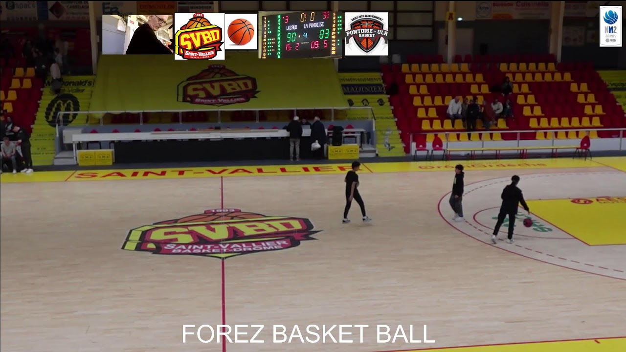 Diffusion en direct de Forez Basketball NM2