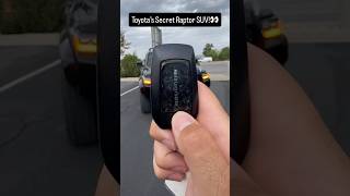 Toyotas Secret Raptor SUV!