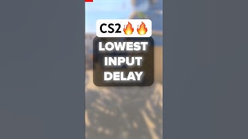 Lowest input latency settings CS2 🔥 #cs2 #csgo #counterstrike #shorts
