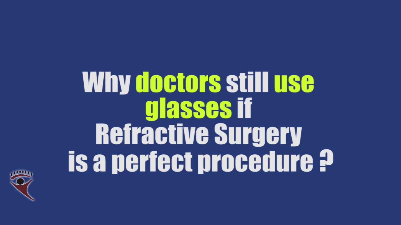 VLOG Why Do Doctors wear Glasses when they get their patients rid of