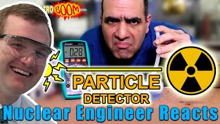 Nuclear Engineer Reacts to ElectroBOOM Making a Particle Detector (Cloud Chamber)