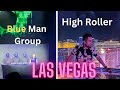 Blue Man Group High Roller Luxor Hotel Las Vegas Nevada USA Travel Vlog 57