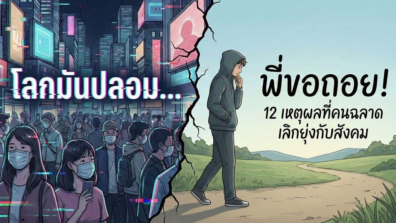 ทำไมคนฉลาดถึงค่อย ๆ ถอยห่างจากโลก (และไม่คิดอธิบายอีกต่อไป) | OverDose Channel