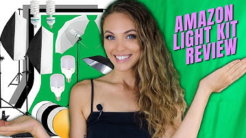 AMAZON STUDIO LIGHT KIT UNBOXING + REVIEW
