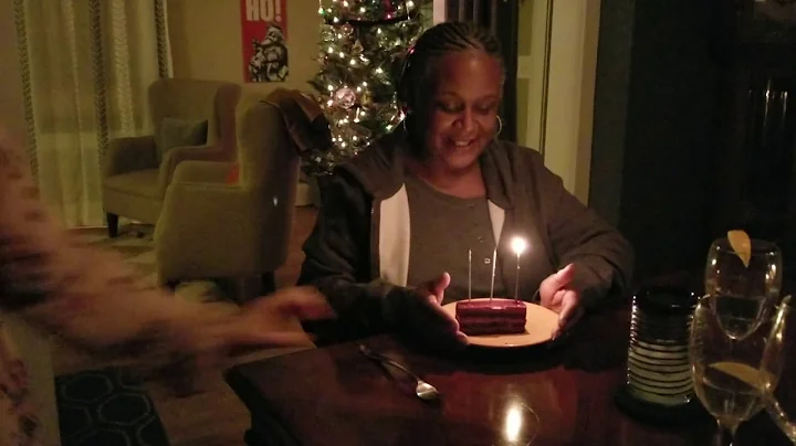 Mom up for her birthday