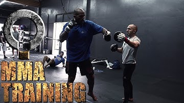 MMA Training - Boxing Mitt Workout with Joey Beltran Functional Patterns