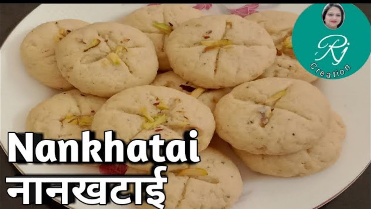 Nankhatai Nankhatai Biscuit Recipe Hindi How to make nankhatai