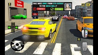 Rush Hour Taxi Cab Driver: NY City Cab Taxi Game New Android Gameplay screenshot 2