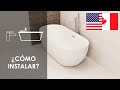 ¿Cómo instalar la grifería SMART BOX BATH y la bañera exenta?
