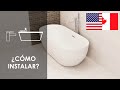 ¿Cómo instalar la grifería SMART BOX BATH y la bañera exenta?