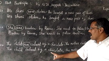 PAST PARTICIPLE ~JOIN THE SENTENCES ~SIMPLE SENTENCE