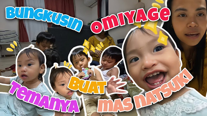 SAMPAI JEPANG ALHAMDULILAH ‼️bungkus in omiyage (oleh oleh) untuk teman mas natsuki