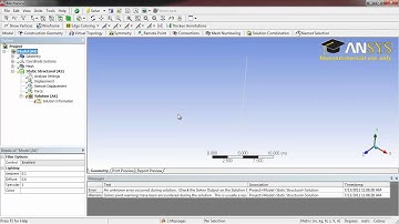 Cornell ANSYS Tutorial- Linear Column Buckling Solution