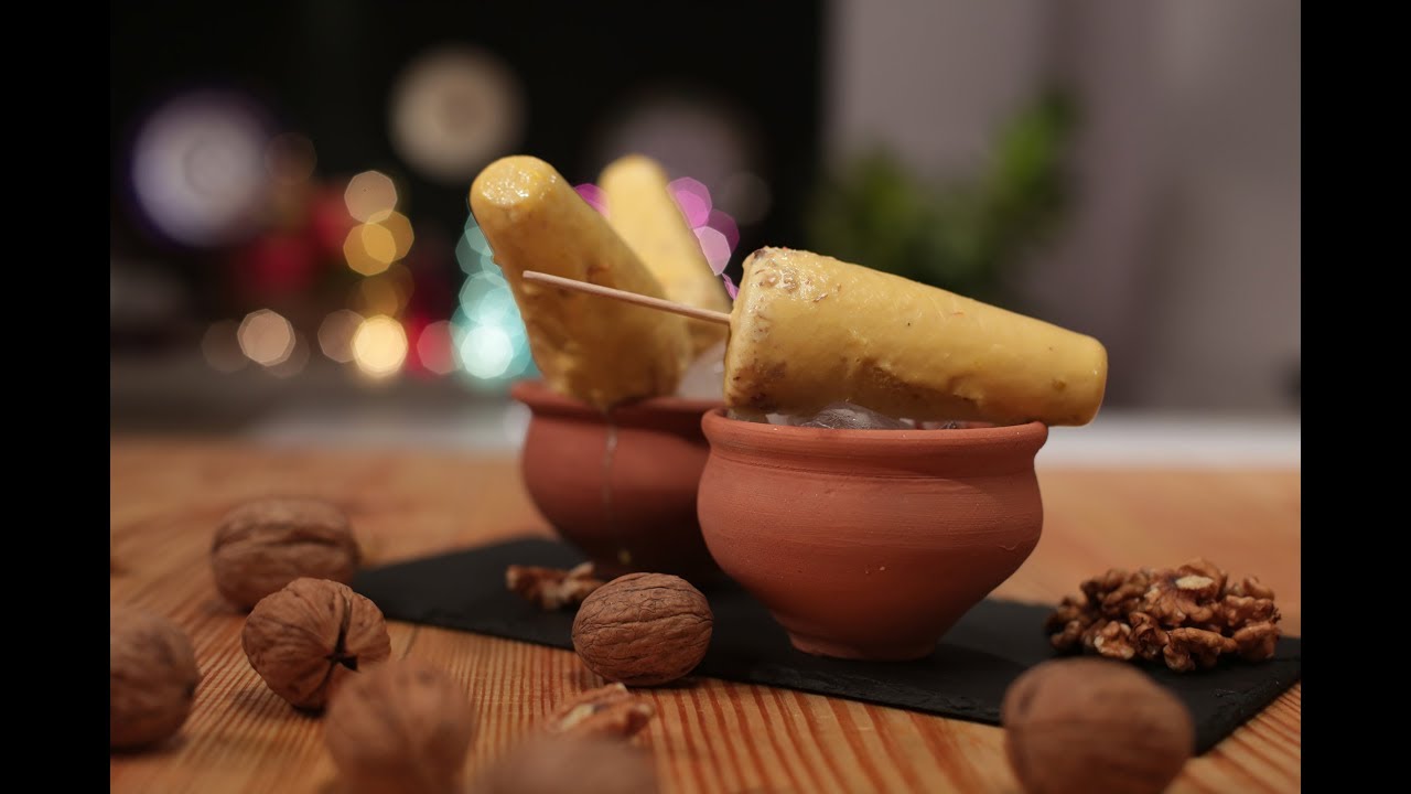 Pumpkin and Walnut Kulfi | Cooking with California Walnuts | Sanjeev Kapoor Khazana