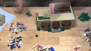 Lego 71006 The Simpsons House, Timelapse Build