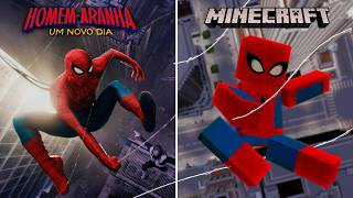 Criei o TRAILER de HOMEM ARANHA no Minecraft
