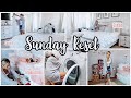 SUNDAY RESET | CLEAN &amp; ORGANIZE | CLEANING MOTIVATION PREPPING FOR THE WEEK