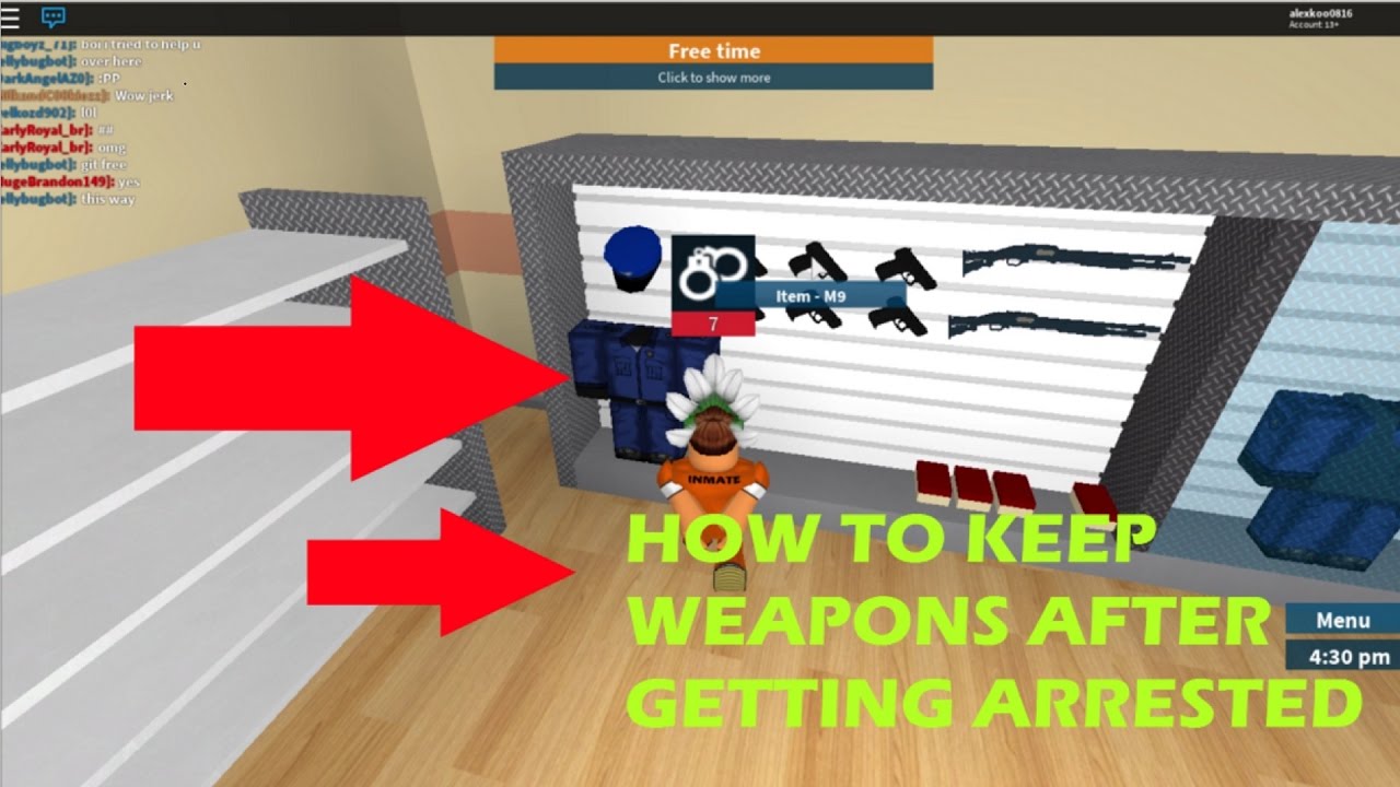 Roblox Prison Life But With Free Guns