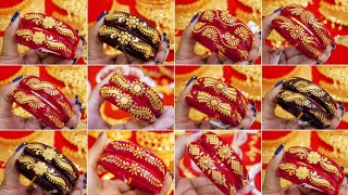 Light weight 2-4 gram Pola badhano design with price 2026 / Gold Bracelet Pola design//Sonar Pola 