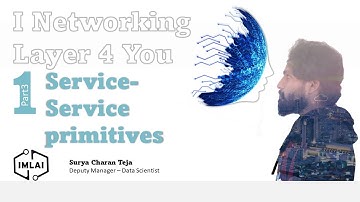 3 Service primitives