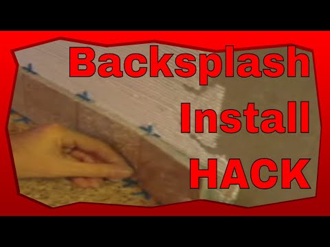 How to Tile a Kitchen Backsplash - YouTube