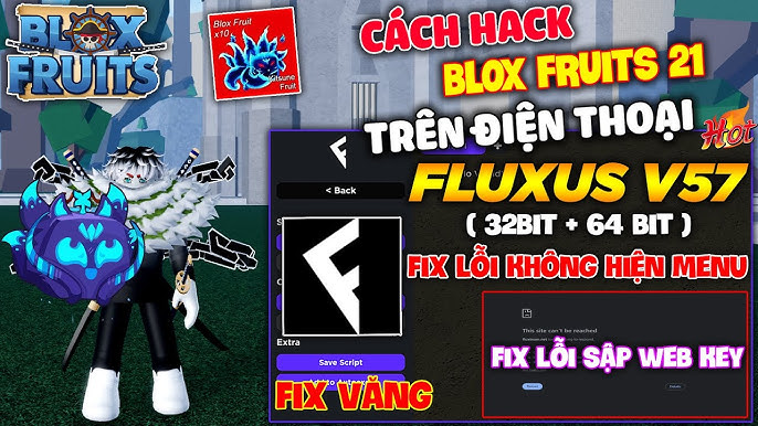 Blox Fruits 18 RACE V4 ] Cách Cài Client Fluxus V9 GET KEY Thành Công 100%  - BiliBili