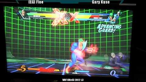 WNF UMvC3 2012 1.3 [EG] Floe vs Gary Kuso