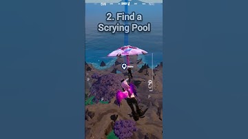 How To Use A Scrying Pool To Speak With Cerberus Fortnite Quest #short