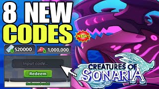 *NEW CODES* ROBLOX CREATURES OF SONARIA UPDATE | CREATURES OF SONARIA CODE 2025