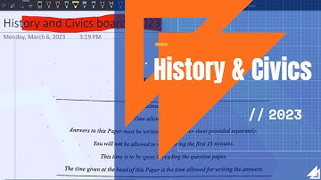 History Civics Solutions for question paper ICSE class 10 2023