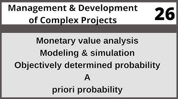 Project Controlling and Monitoring Prm704 Lecture 26