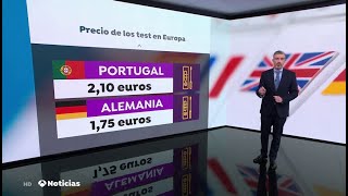 #BigDatosA3N​ | Los precios de los test de antígenos en el resto de países europeos