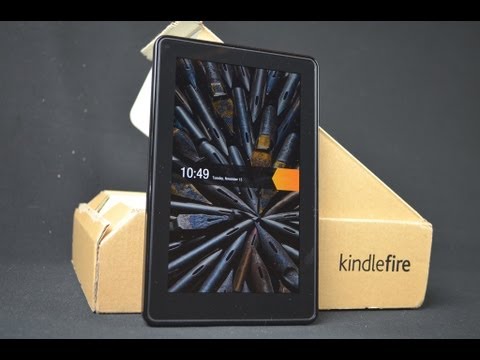 Amazon Kindle Fire: Unboxing & Review