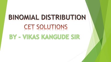 Binomial distribution mcq-III