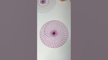 “Spirograph Magic: Easy Art Hacks!” #shorts #spirograph