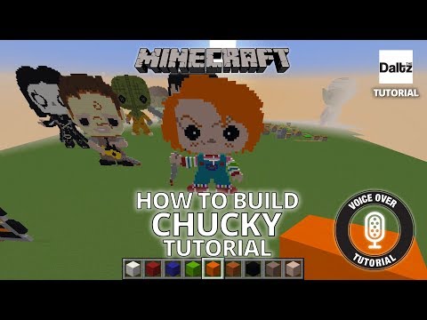 Minecraft Pixel Art - Chucky Remake - Voice Guide