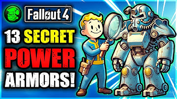 Fallout 4: 13 Secret Early Power Armor Locations You Missed!