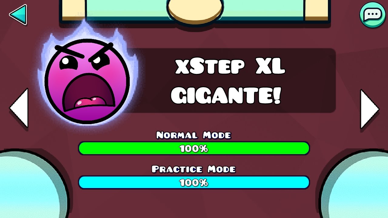 SI XSTEP FUERA GIGANTE! xStep XL by flutterwonderp | Geometry Dash 2.1 | SirKaelGD