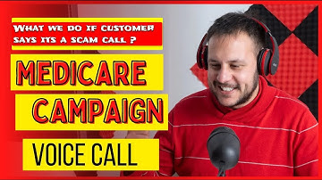 Medicare Insurance Mock call  // Voice Campaign // Call Center // #learnitaway