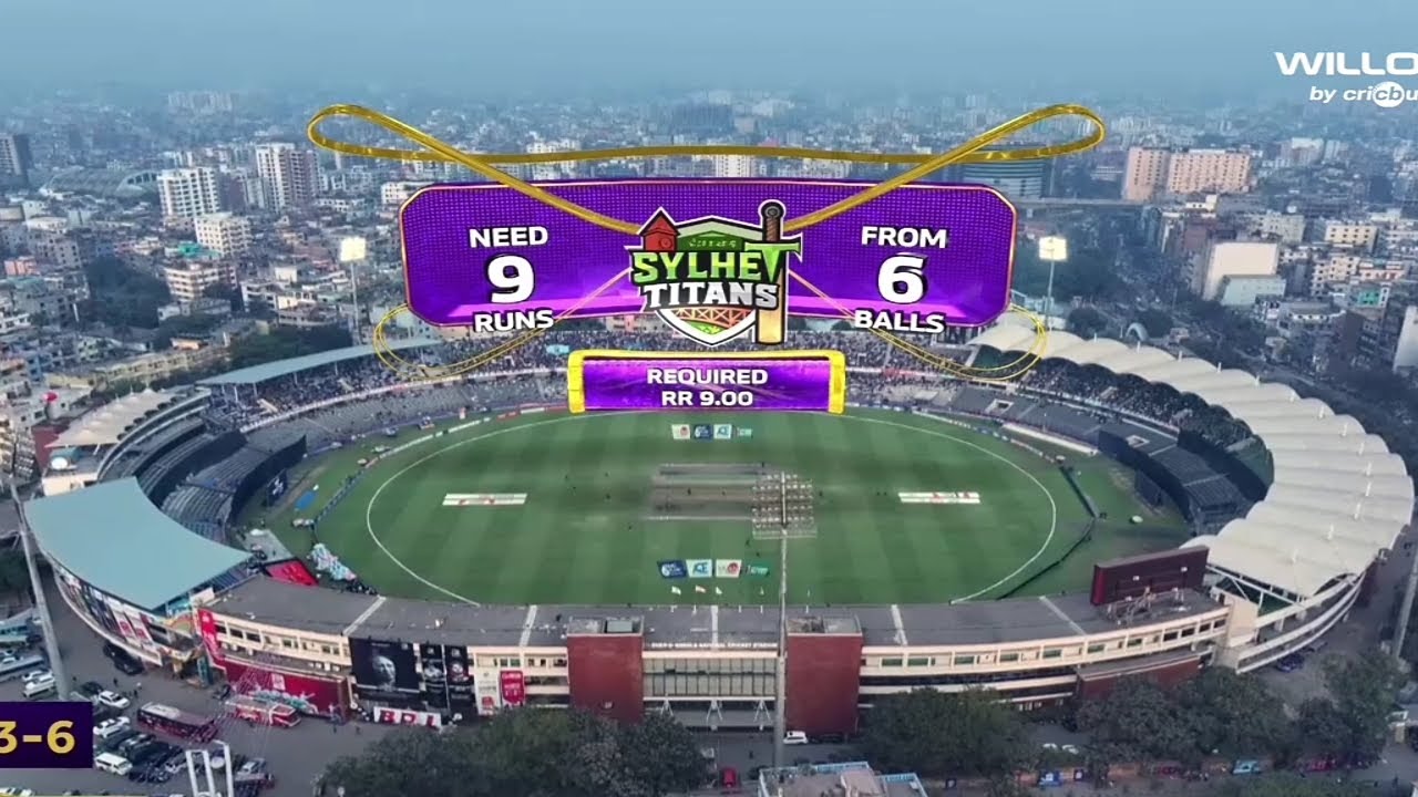 BPL 2026 Last Over Thriller | 9 Runs from 6 Balls | Bangladesh Premier ...