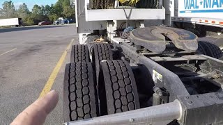 #366 Auto Lifts and New Tires The Life of an Owner Operator Flatbed Truck Driver Vlog