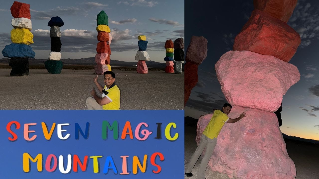 Seven Magic Mountains Las Vegas Nevada